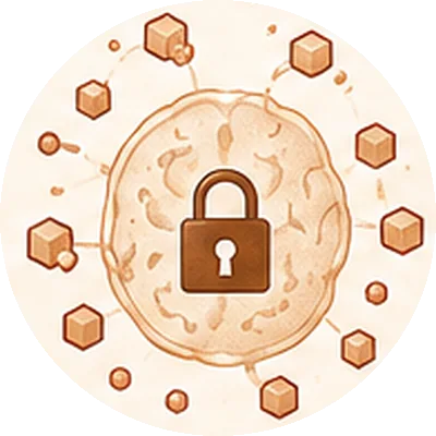 Locked cell surrounded by sugar in the blood