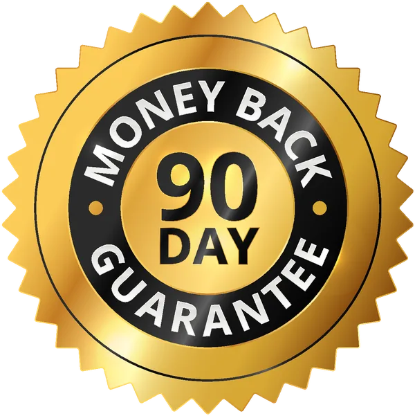 Cinna Shield 90-Day Promise — 90 days money back seal