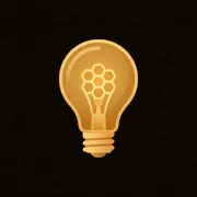 Lightbulb with a honeycomb filament