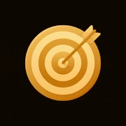 Target with an arrow in the bullseye
