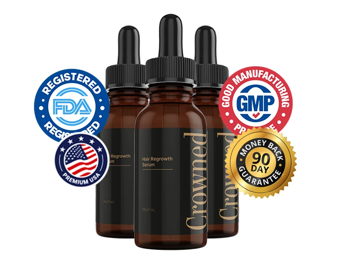 The Crowned three-bottle kit The Crowned three-bottle kit