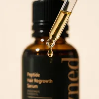 Crowned hair regrowth serum for women