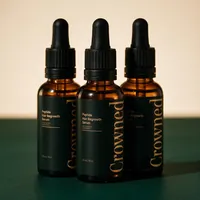 Crowned hair regrowth serum for women