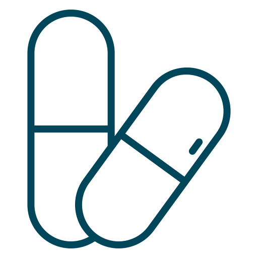 Capsule icon representing common single-ingredient memory supplements