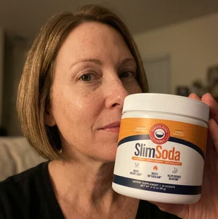 SlimSoda customer weight loss result photo 1