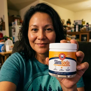 SlimSoda customer weight loss result photo 2