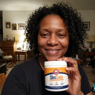 SlimSoda customer weight loss result photo 4